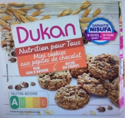 Dukan Μίνι Cookies βρώμης με κομμάτια σοκολάτας
