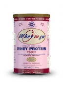 Solgar Whey to Go Protein powder 454gr (strawberry)